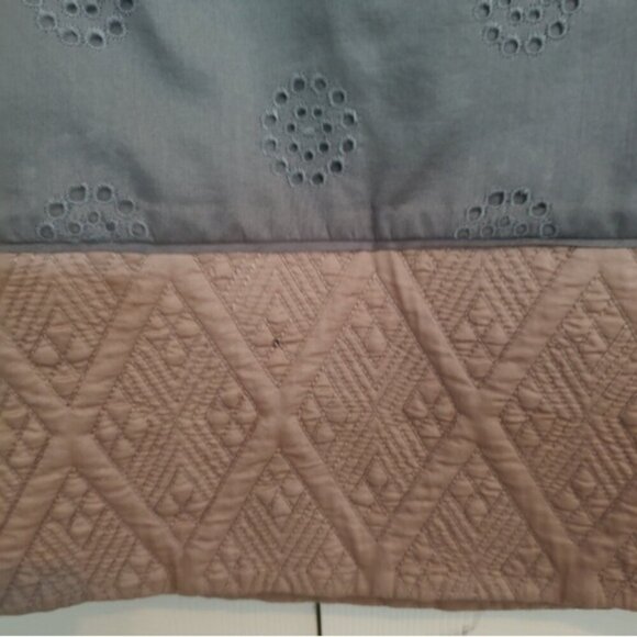 Catherine Malandrino textured neutral quilted pencil skirt 0 - Picture 6 of 8